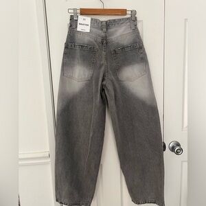 Men’s Bershka jeans, grey. New with tags